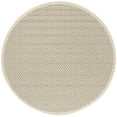 thumbnail image 5 of SAFAVIEH Veranda Candis Geometric Indoor/Outdoor Area Rug, 6'7" x 9'6", Cream/Aqua, 5 of 10