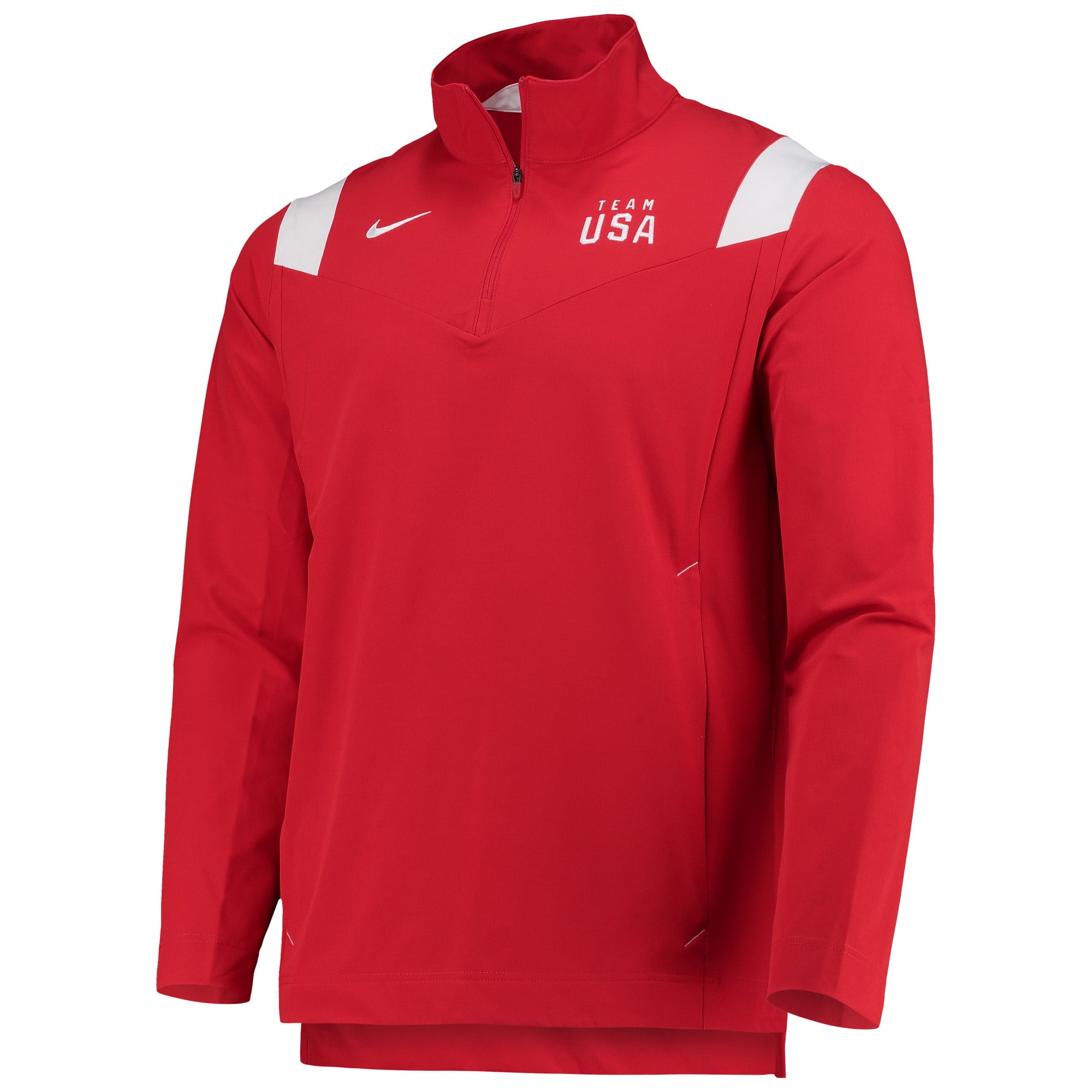 Nike red quarter zip 2025