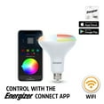 thumbnail image 5 of 8-Pack Energizer Smart LED Bulb Multi-Color and Multi-White, BR30, 800 Lumens, 5 of 6