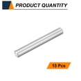 thumbnail image 3 of Uxcell 15pcs Dowel Pins M8(8mm) x 60mm 304 Stainless Steel Cylindrical Shelf Support Peg Pin Rod Fasten Elements for Metal Devices Wood Furniture DIY Installation, Silver, 3 of 7