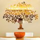 thumbnail image 1 of Gwong Decoración hogareña DIY 3D Acrílico Fortune Tree Shape Home Bathroom Sala de estar Etiqueta de la pared Calcomanía Gwong 21051624, 1 of 7