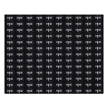 vending machine price labels generic soda snack 1 00 black quantity 130 walmart com