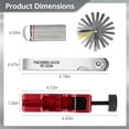 thumbnail image 6 of Universal Spark Plug Gap Tool, Spark Plug Tester with Feeler Gauge, Compatible with Most 10mm, 12mm, 14mm, 16mm Sparks Plugs, 6 of 7