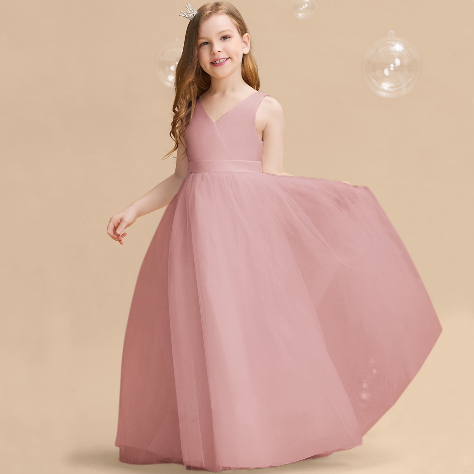 pink cute dresses for 10 year olds Lnmqlpdbs Girls Formal Dress Cute Dresses Club Outfits Bulk Gifts for Kids Apparel Gifts 10 Year Old Girl 3t Boys Clothes Teen Clothing, Pink 13-14