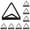 Black-10Pcs, variant on Card Holders for Table,Triangle Wire Card Stand with Multi Layered Frame,Stable Desk Display Stand for Business Cards,Photos,Recipes and Buffet Labels,Stable and Durable,0.95x0.95",Black