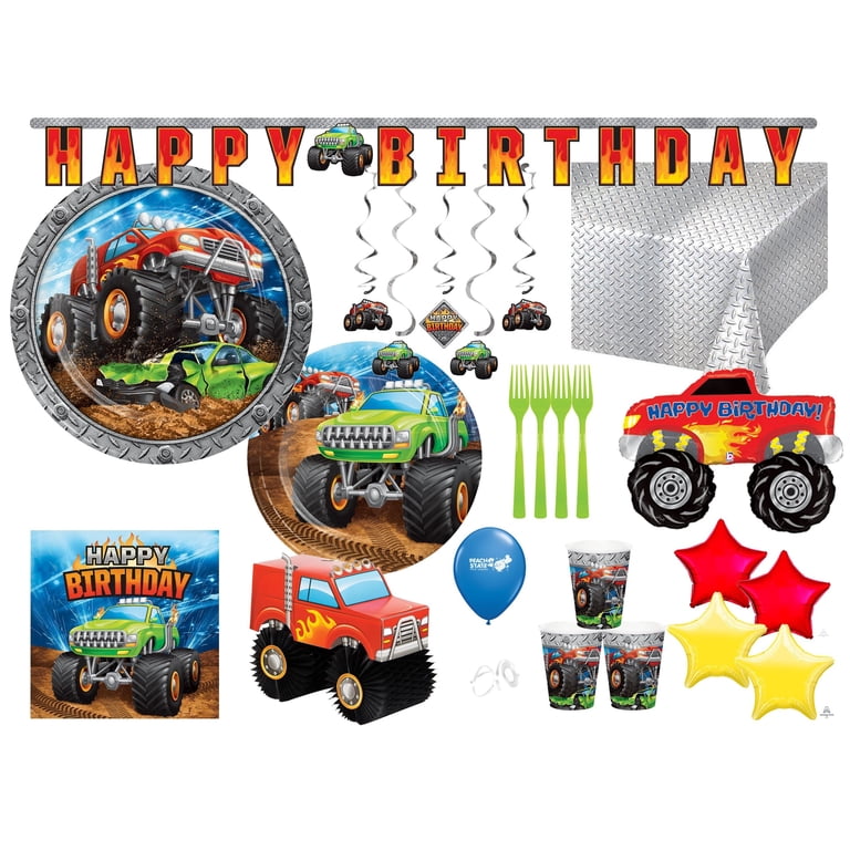 FREE Printable Monster Truck Birthday Invitation Templates, 44% OFF
