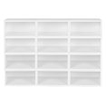thumbnail image 3 of Niche Cubo Storage Set- 12 Half Size Cubes- White Wood Grain, 3 of 4