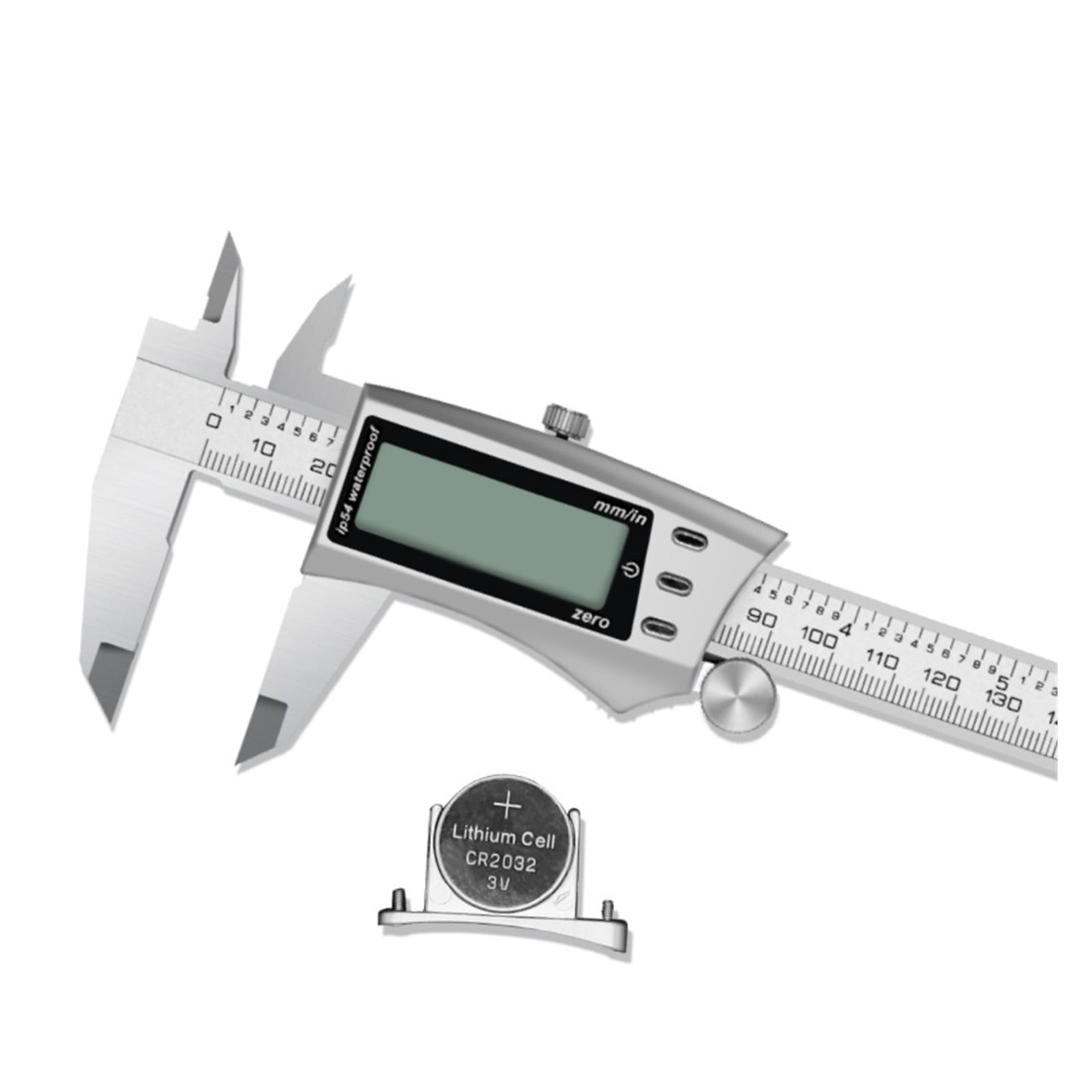 Digital Caliper IP 54 Waterproof 150 Mm 6 Inch 200 MM 300MM Caliper Metal Vernier Caliper Measurement