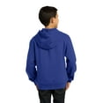 thumbnail image 2 of Sport-Tek YST254 Youth Pullover Hooded Sweatshirt, True Royal, S, 2 of 2