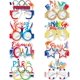thumbnail image 1 of Gafas de fiesta temáticas de los Juegos Franceses 2024, marco de gafas de papel, decoraciones temáticas olímpicas 2024 (8 piezas), 1 of 5