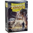 thumbnail image 1 of Arcane Tinmen Dragon Shield 13002 Matte Clear Outer Sleeves 100 Count, 1 of 3