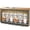 Brown, variant on Beige Chef Gourmet Sink Skirt 10"W x 11"L,Dustproof Under Sink Curtain Skirt for Bathroom Kitchen,Black White Plaid Kitchen Cook Adhesive Short Vanity Curtains Cover for Laundry Room Closet Shoe Rack
