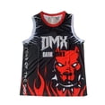 thumbnail image 3 of Camisetas de baloncesto Bg Dark Man X Dmx Jersey Costura Bordado Barato Deportes al aire libre Alta calidad Negro Rojo 2023 Nuevo verano, 3 of 4