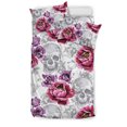 thumbnail image 1 of Skulls & Roses Bedding Set, 1 of 4