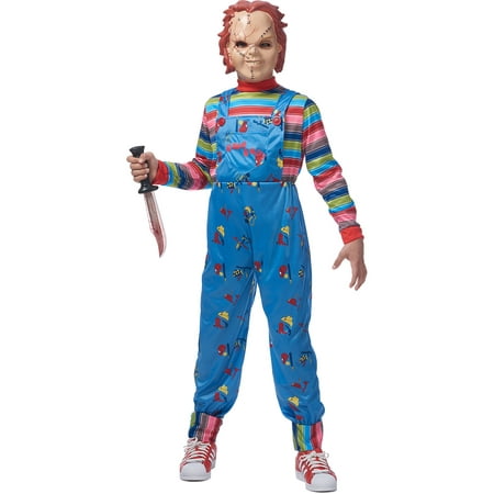 Chucky Halloween Costume for Boys, Large/Extra Large, with Accessories
