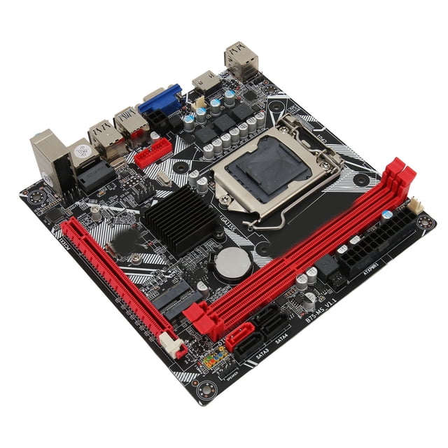 Placa base para computadora B75 MS LGA 1155 compatible con memoria DDR3 NVME M.2 WiFi M.2 USB3.0 SATA3.0