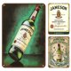 thumbnail image 1 of Juego 3 Piezas Pintura Hierro Rectangular 30*40 Cm Plano Serie Caligrafía Y Pintura Whisky Jameson Wdftyju, 1 of 9