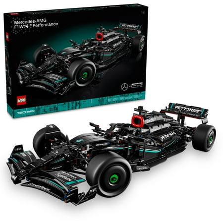 LEGO Technic Mercedes-AMG F1 W14 E Performance Race Car Building Set, Scale Model Car Gift for Adults, Authentically Detailed Build and Display Model for Home or Office Décor, 42171