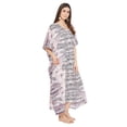 thumbnail image 4 of Caftans pour Femmes Longue Maxi Grande Taille Robe Caftans Manches 3/4 Robes pour Dames Filles en Ligne, 4 of 7