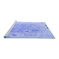 thumbnail image 2 of Ahgly Company Machine Washable Indoor Rectangle Oriental Blue Traditional Area Rugs, 5' x 8', 2 of 4