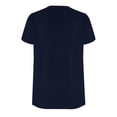 thumbnail image 4 of Liquidation d'Économies! BEFOKA T-Shirt Grande Taille pour Femmes, Blouse Décontractée d'Été pour Femmes, Blouse à Manches Courtes Imprimée Mode pour Femmes Col Rond Décontracté, 4 of 4