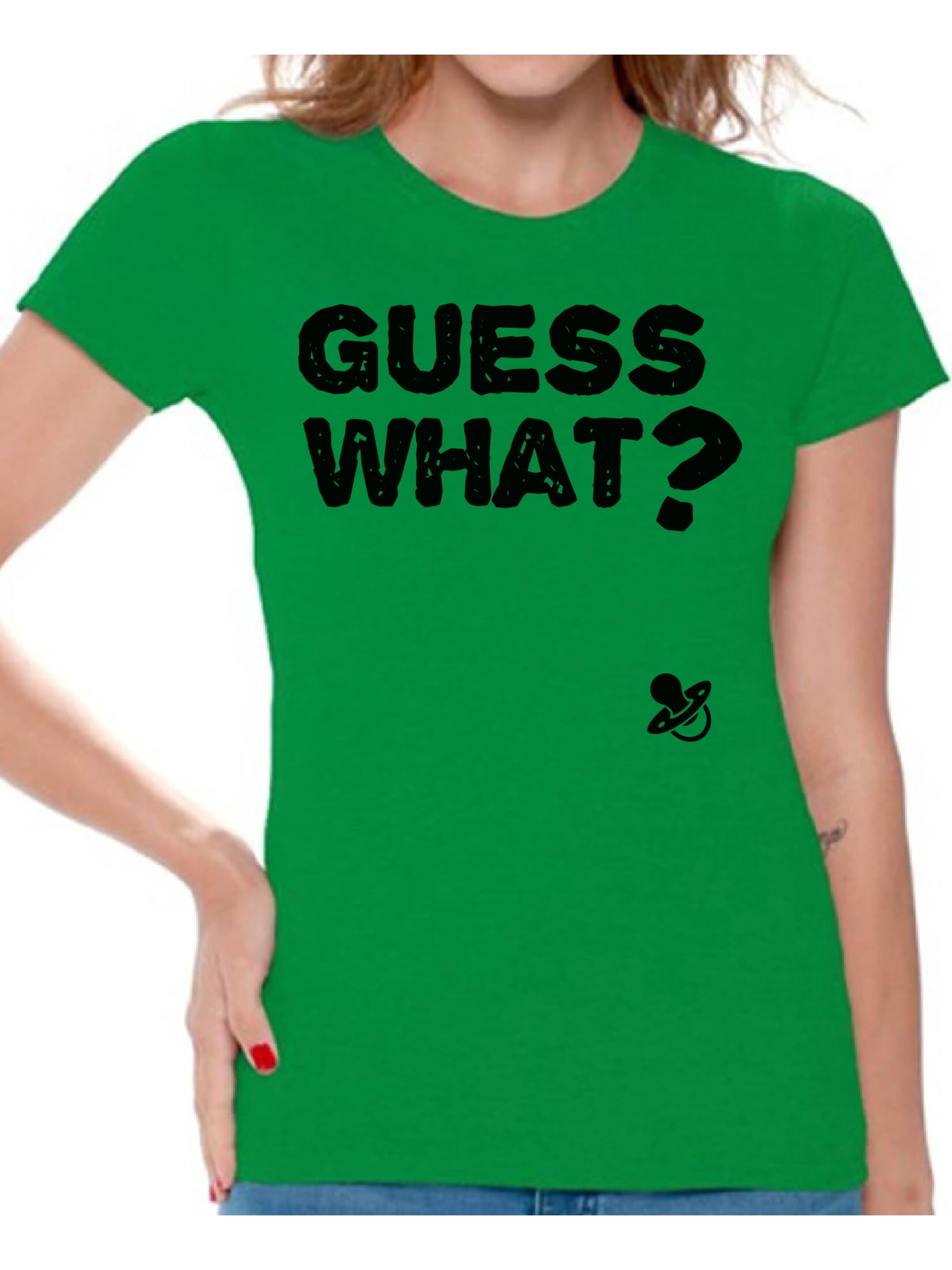 guess what pregnancy t shirt