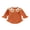 Orange, variant on RUINIXCW Newborn Baby Girl Fall Winter Knit Romper Sweater Infant Baby Girl Thanksgiving Halloween Outfit Pumpkin Lapel Long Sleeve Bodysuit Jumpsuit