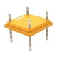 thumbnail image 2 of Calentador eléctrico para jaulas de pollos Amarillo 307x307cm jinwen Calentador de jaula de pollitos, 2 of 8