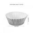 thumbnail image 3 of 500PCS Cupcake Wrapper Baking Cake Oven Liners Tasteless Oilproof Tools Case with Cases for Cake Cup Paper Cup Aluminum Foil Rectangular Cake Pans, 3 of 8