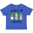 thumbnail image 3 of Inktastic What's Up Succas Funny Cacti Plants Boys or Girls Toddler T-Shirt, 3 of 5
