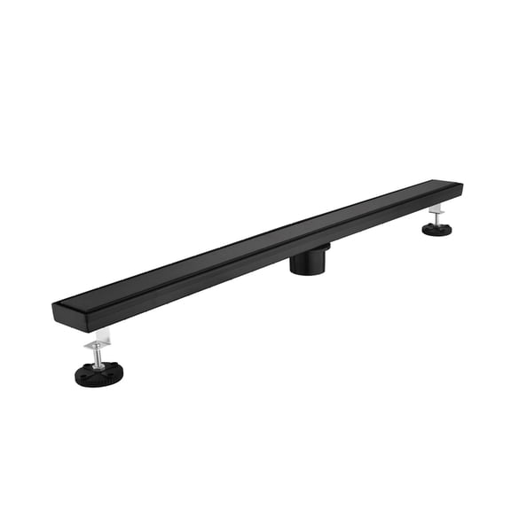 32 Inches Shower Drain, Included Hair Strainer and Leveling Feet