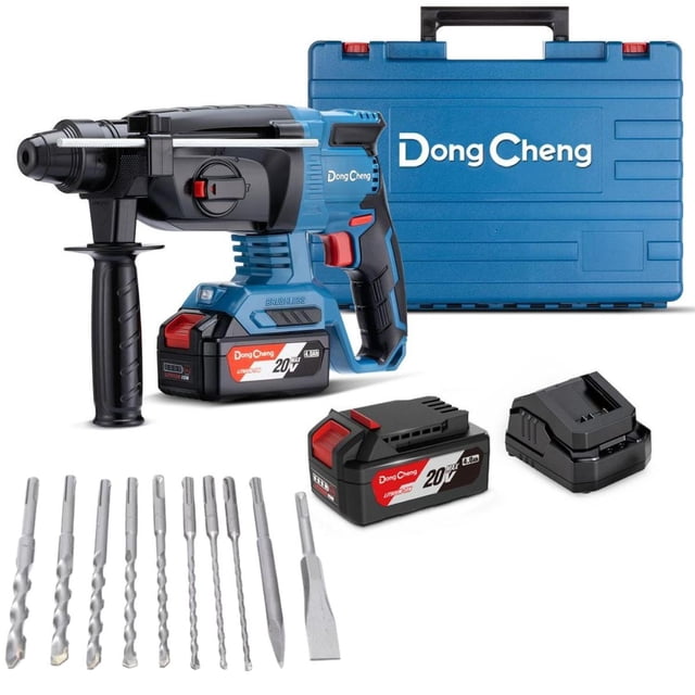 Rotomartillo A Batería SDS PLUS Dc + 10 Brocas Bosch