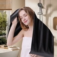 thumbnail image 6 of 8 Piece Bath Towel Set – Soft Absorbent Towels for Bathroom, 2 Bath Towels 2 Hand Towels 4 Washcloths, Quick Dry Hotel Quality Spa Gift Set, Black, 6 of 9