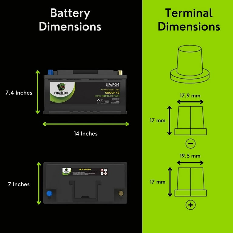 Batterie LITHIUM Fer Phosphate (LiFePO4) 12.8V 84ah Power Battery