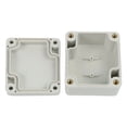 thumbnail image 2 of 1pc White Electronics Project Box ABS Waterproof Junction Box Screws Outdoor Enclosure Plastic Box DIY Housing Instrument Case, 2 of 8