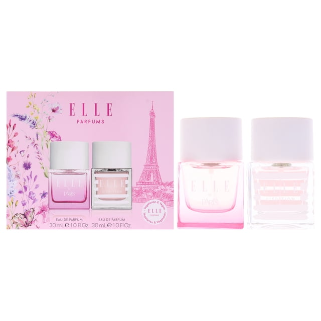 Set de regalo de perfume Elle Paris & LEdition para mujer, 2 piezas