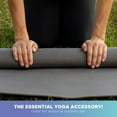 thumbnail image 5 of Monster Yoga Mat 72"x24" - Natural 6mm Thick Comfortable Workout Floor Mat for Kids - Foldable Yoga Mat for Yoga, Pilates, Gym and Stretching, Ocean Blue, 5 of 6