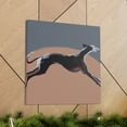 thumbnail image 6 of Greyhound Minimalism Portrait - Canvas, 6 of 10