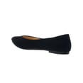 thumbnail image 4 of Zapatos Mujer Juvenil Flats De Piso Básicos Tipo Ante Negro negro 25 Incógnita 109D15, 4 of 7
