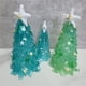 thumbnail image 3 of Matsuzay Adorno de árbol de Navidad de cristal Natural, artesanía exquisita para regalo, aplicación amplia, sin ángulo agudo, hogar Kits de decoración para fiestas Blues, 3 of 6