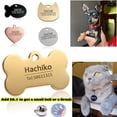 thumbnail image 2 of Etiqueta Personalizada Para Perros Y Gatos Nombre De Acero Inoxidable Etiquetas De Identificación Grabadas Para Collar De Perro Anti-Pérdida De Placa Colgante Para Pitbull Labrador Gao Jiahui unisex, 2 of 2