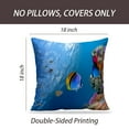 thumbnail image 2 of LALILO Throw Pillow Covers Red Sea Egypt Sea Life Marine Animal Cushion Cover 18" x 18", 54 Pack, 2 of 6