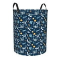 thumbnail image 2 of Balery Sea Turtle Round Laundry Basket with Handles Waterproof Freestanding Laundry Hamper for Clothes Toys in the Dorm and Family-Medium, 2 of 8