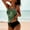 A02-Army Green, variant on POTETI Tankini Swimsuits for Women 2024 Modest Floral Print Summer Beach Woman Bathing Suits