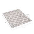 thumbnail image 5 of Mohawk Soho Area Rug 12522 440 Cream Diamonds Angled, 5 of 5