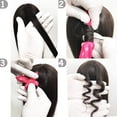thumbnail image 3 of Pretty Memory Cabeza de Maniquí de Pestañas Cabeza de Maniquí de Pestañas con Párpados Cabeza de Maniquí de Silicona para Práctica de Maquillaje y Entrenamiento de Extensión de Pestañas, 3 of 4