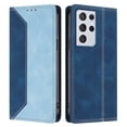 thumbnail image 2 of Funda FOXDOCK para Samsung Galaxy S21 Ultra de Cuero Premium Bicolor con Ranuras RFID, Carcasa Tipo Billetera Antigolpes y Soporte Plegable, 2 of 6