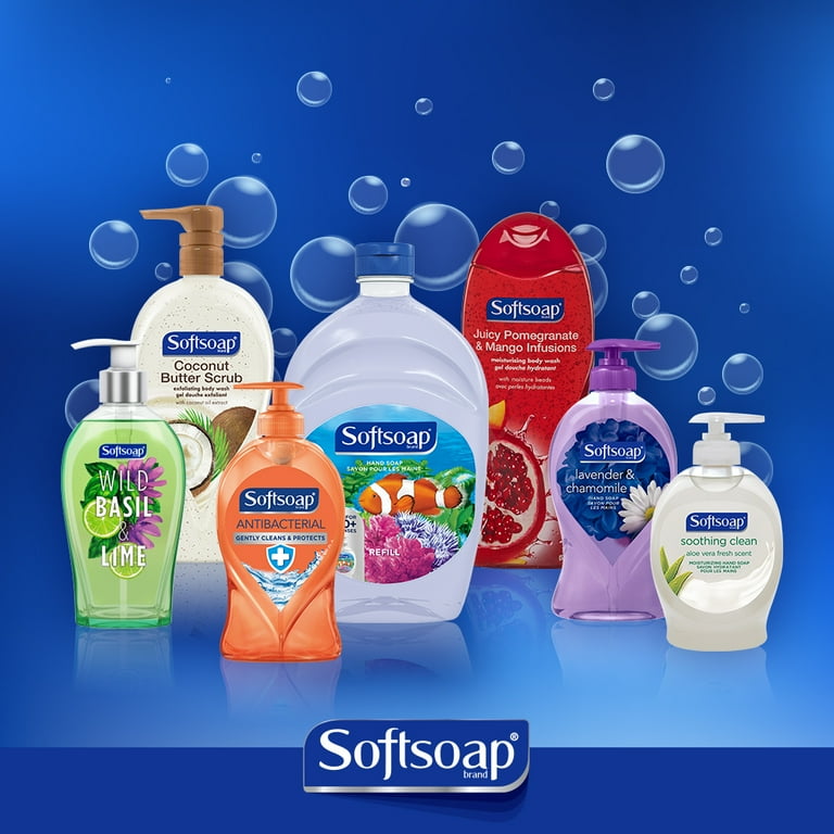 Softsoap Hypoallergenic Gel Body Wash, Shea Gentle Wash, for All