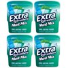 EXTRA Refreshers Mint Mix Gum, 40-Piece Bottles, 4 Pack