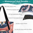 thumbnail image 3 of Extra Large Picnic Beach Blanket Waterproof Sand Proof Portable Outdoor Mat Cartoon Funny Octopus 60x80, 3 of 9